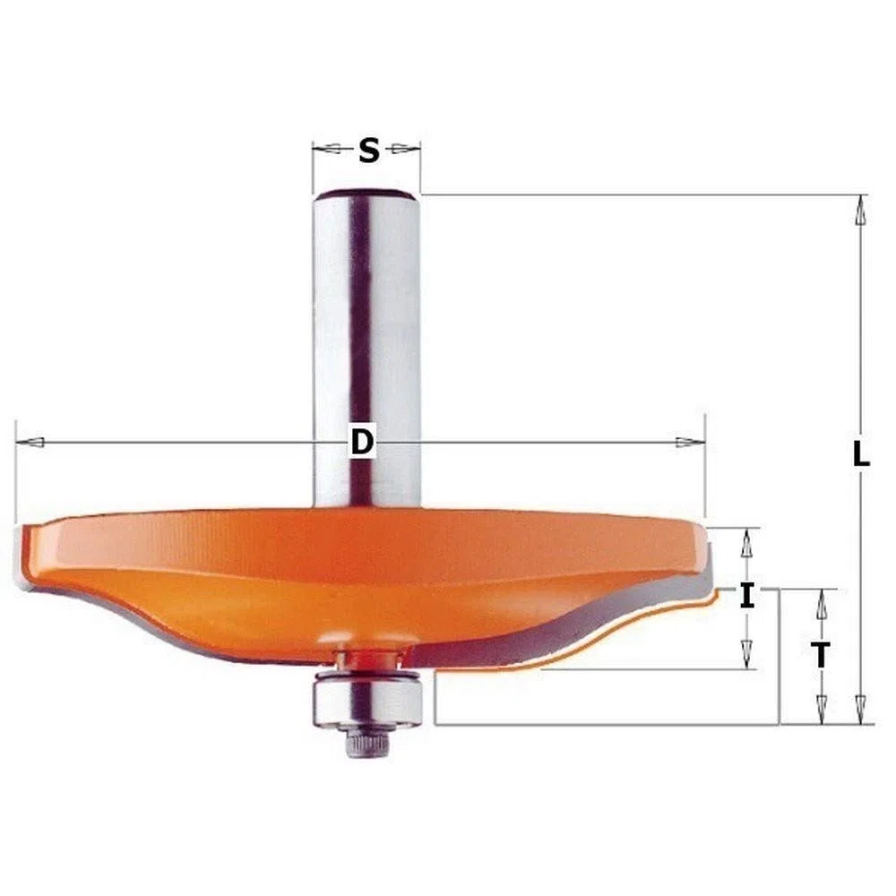 CMT ORANGE TOOLS 990.504.11 - ABPLATTFRÄSER HM D=89X15 S=12