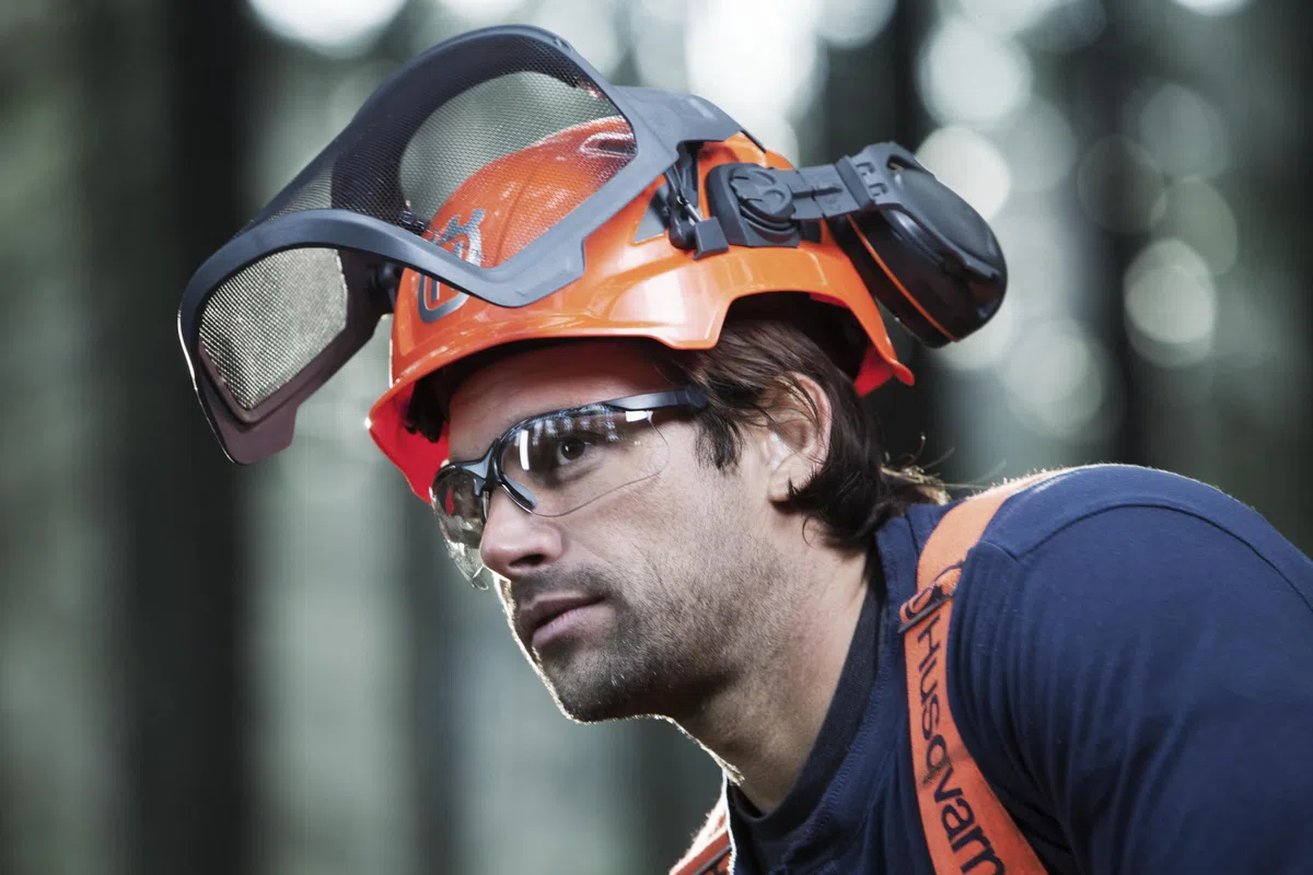 Husqvarna 576412401 Helm Functional (Signalfarbe), Orange