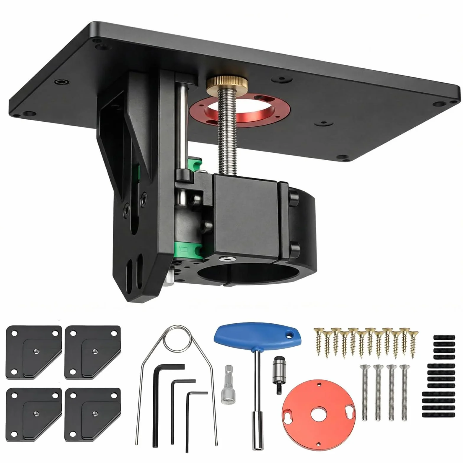 Oberfräsenhebetisch,router lift für Holzbearbeitung für KleineTrimmmaschinen | Router lift,Router Tisch Lift Kit,frästisch für oberfräse,router lift oberfräse für Holzbearbeitung für Kleine Trimmmaschinen