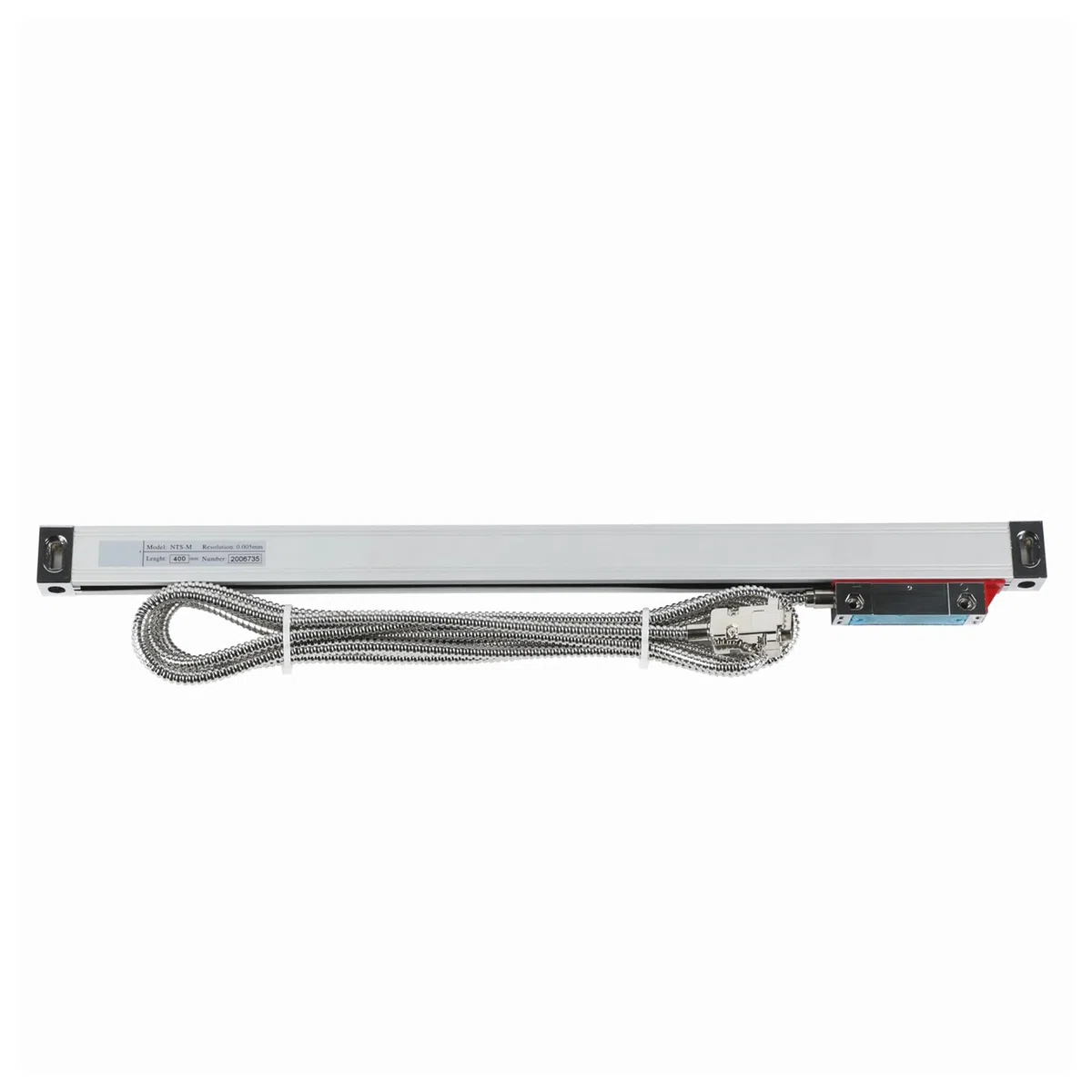 Mill Dro Hochpräziser 0,005-mm-Schlank-Linearmaßstab TTL 50 100 150 200 250 300 350 400 mm 20 x 28 mm Kleiner Linear-Encoder-Gitter-Lineal-Sensor mit starker Anti-Interferenz-Fähigkeit(250mm travel)