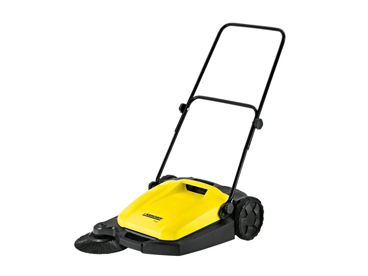 Kärcher Handkehrmaschine S500 P - Gelb, Kunststoff, Reißverschluss, Schutzhülle, Bodenreiniger