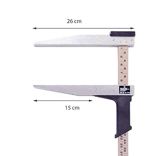 Messkluppe Waldfix, 40 cm, cm-Teilung, ungeeicht