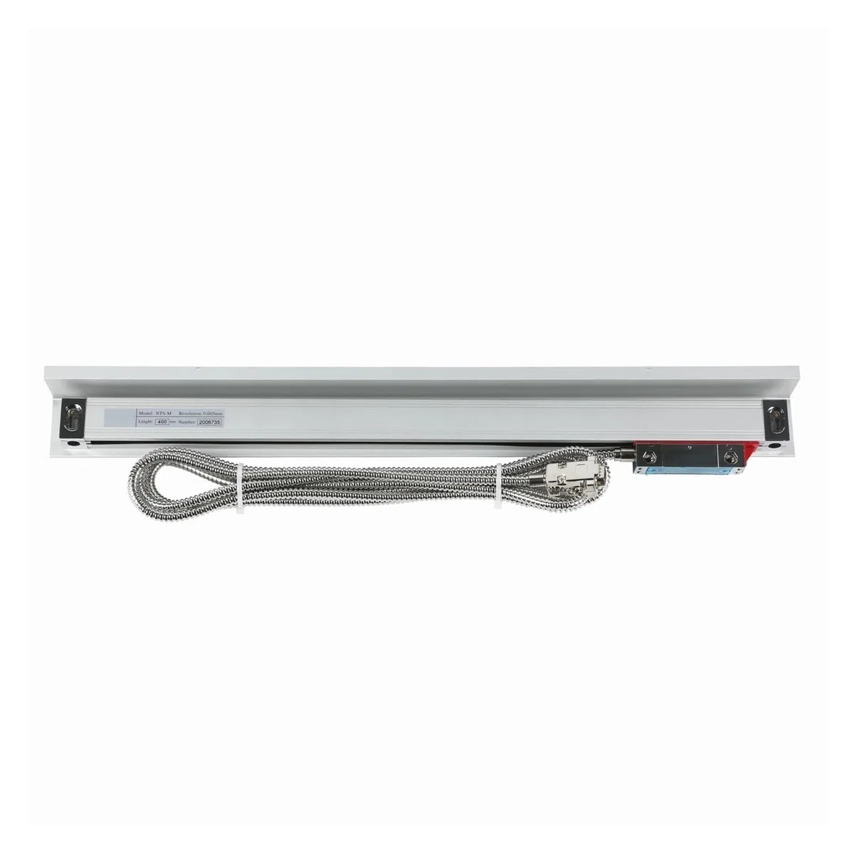 Mill Dro Hochpräziser 0,005-mm-Schlank-Linearmaßstab TTL 50 100 150 200 250 300 350 400 mm 20 x 28 mm Kleiner Linear-Encoder-Gitter-Lineal-Sensor mit starker Anti-Interferenz-Fähigkeit(250mm travel)