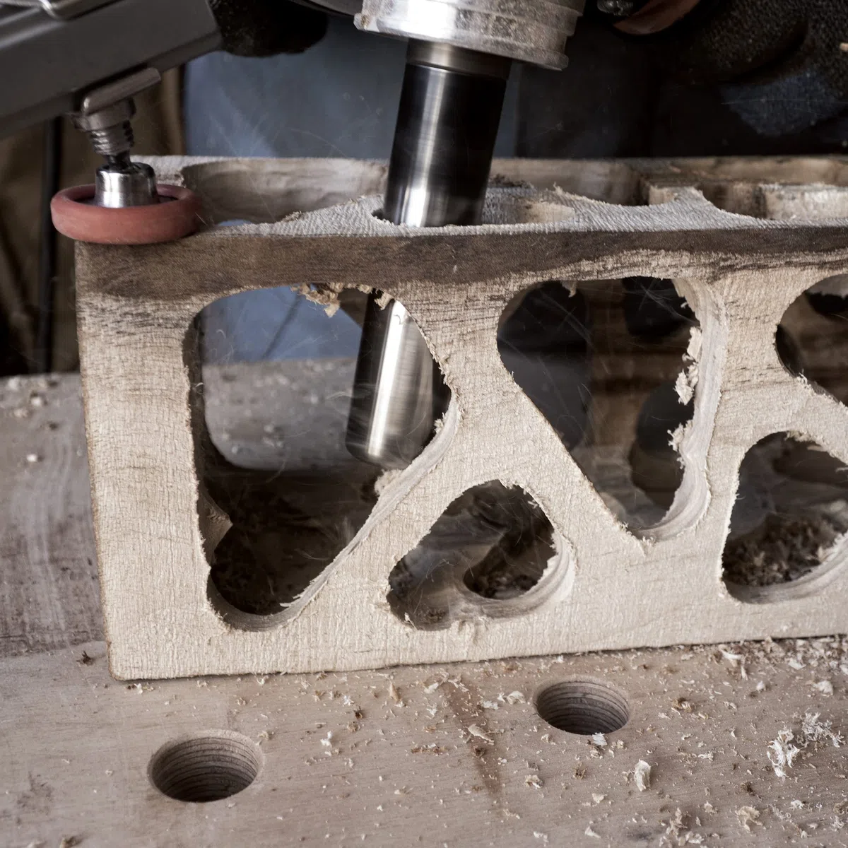 ARBORTECH TURBO Shaft | Ø 20 mm Fräsaufsatz für Winkelschleifer zur Holzbearbeitung | IND.FG.500