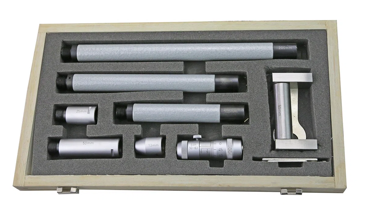 CNC QUALITÄT Stab-Innen-Messschrauben-Satz Messbereich 50-600 mm - Innenmikrometer