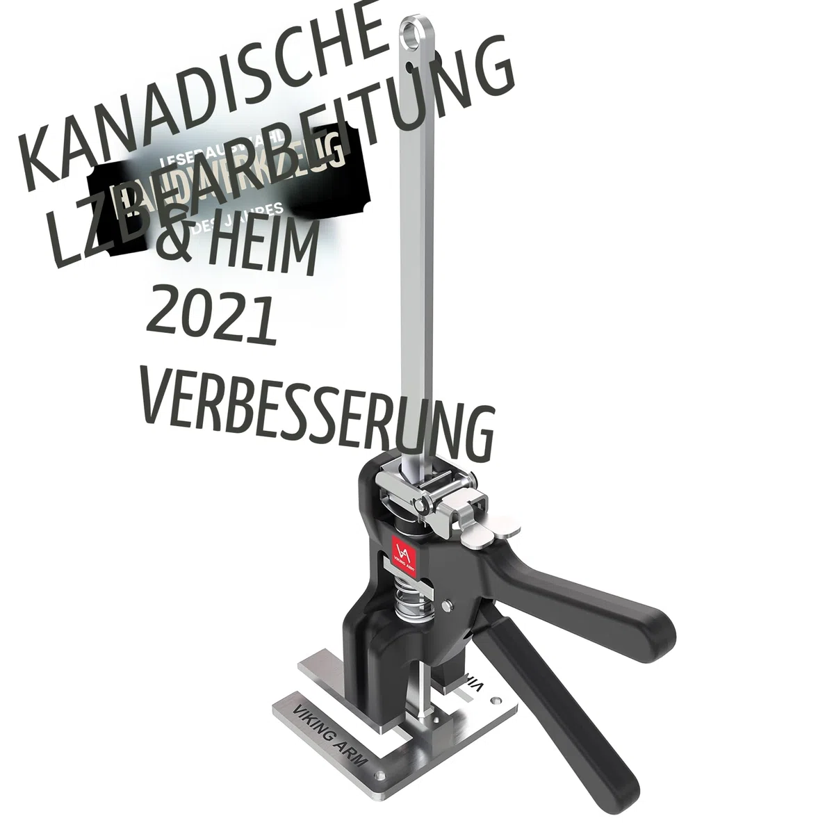 Viking Arm Einhandmontagewerkzeug zum durchführen von schweren Arbeiten mit nur Einer Personen Montagewerkzeug Hebewerkzeug Werkzeug, Silber