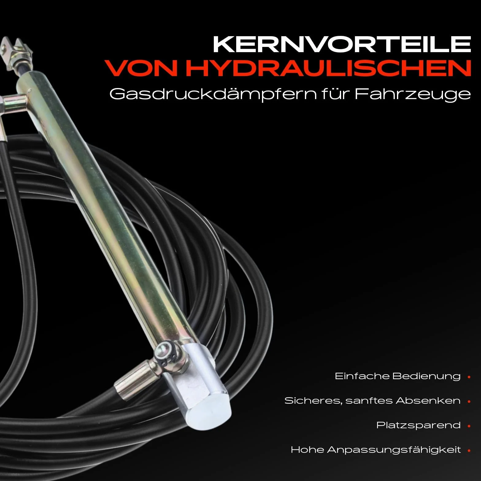 Hydraulikzylinder für 7er E65 E66 E67 730 735 740 745 450 760 3.0L-6.0L 2001-2008 51247202868