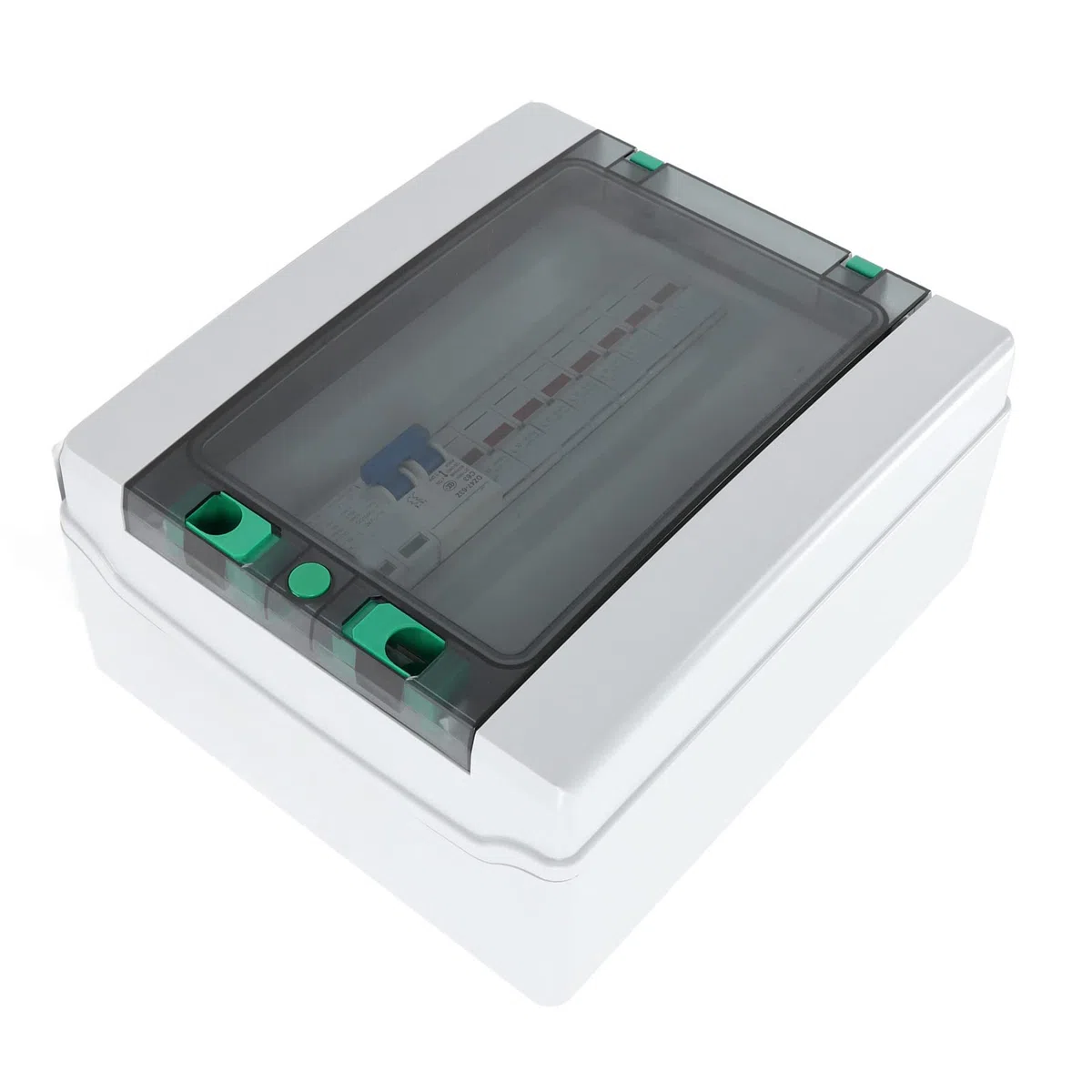 Kadimendium Photovoltaik Combiner Box 4 String PV Combiner Box mit Überspannungsableiter 15A Sicherung 63A DC Leistungsschalter IP67 Solar Combiner Box DC1000V