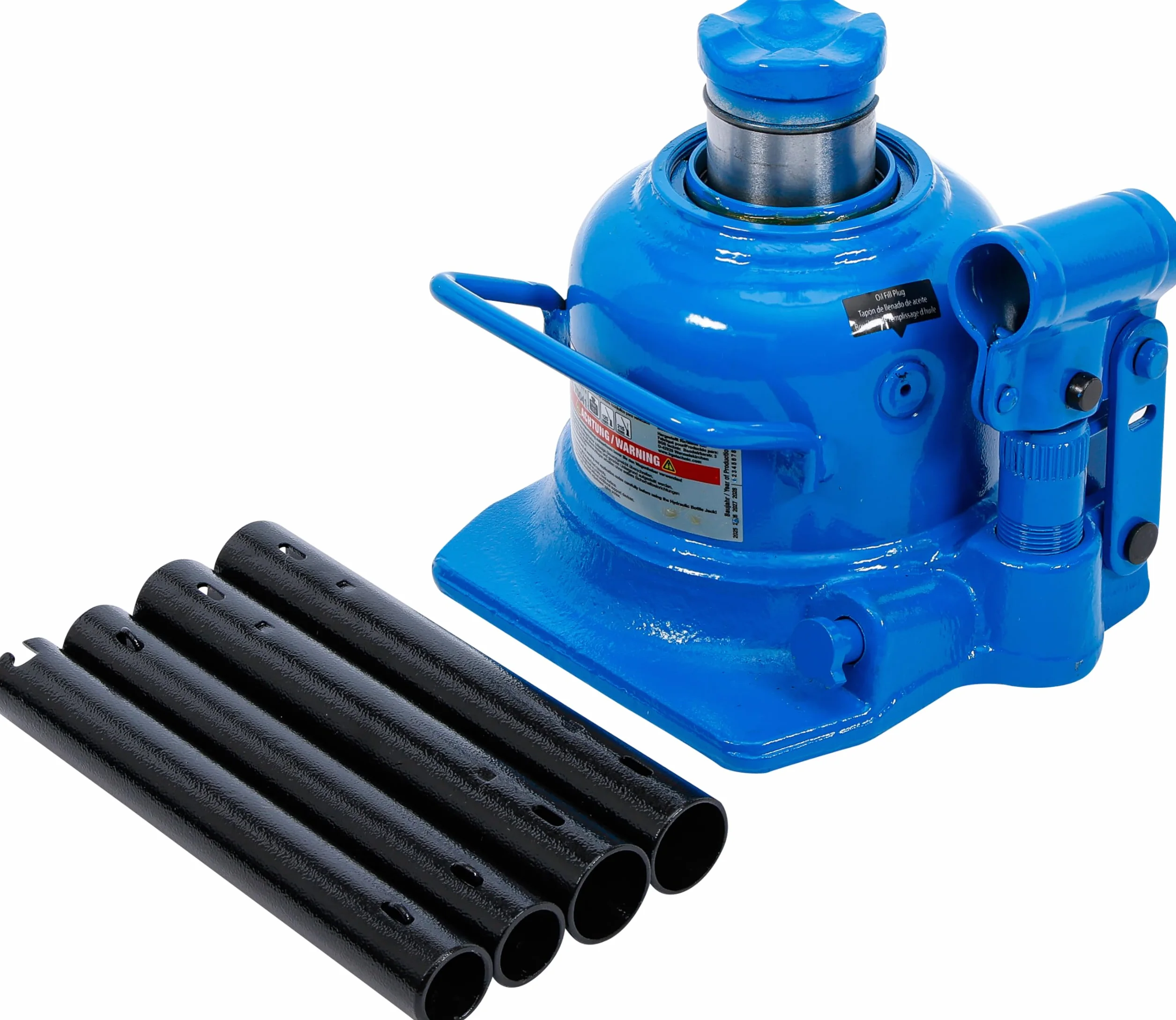 BGS 70041 | Hydraulischer Flaschen-Wagenheber | extra flach | 10 t | Stempelwagenheber/Kompakt-Wagenheber