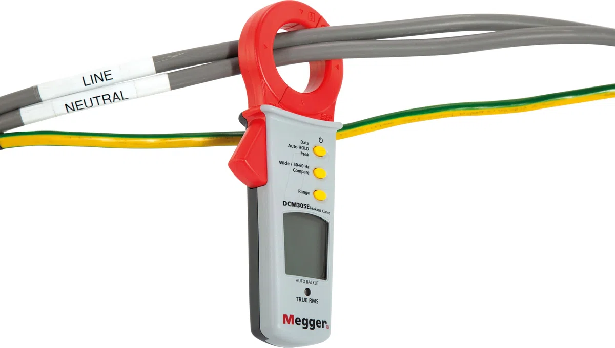 Megger Klemmmessgerät DCM305E rot