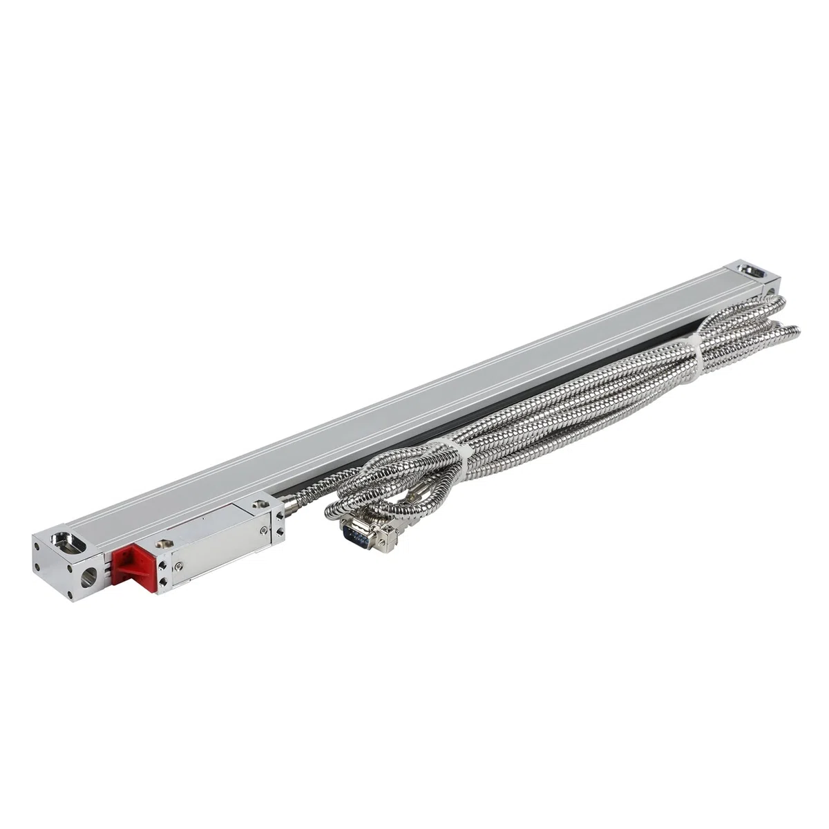 Mill Dro Hochpräziser 0,005-mm-Schlank-Linearmaßstab TTL 50 100 150 200 250 300 350 400 mm 20 x 28 mm Kleiner Linear-Encoder-Gitter-Lineal-Sensor mit starker Anti-Interferenz-Fähigkeit(250mm travel)