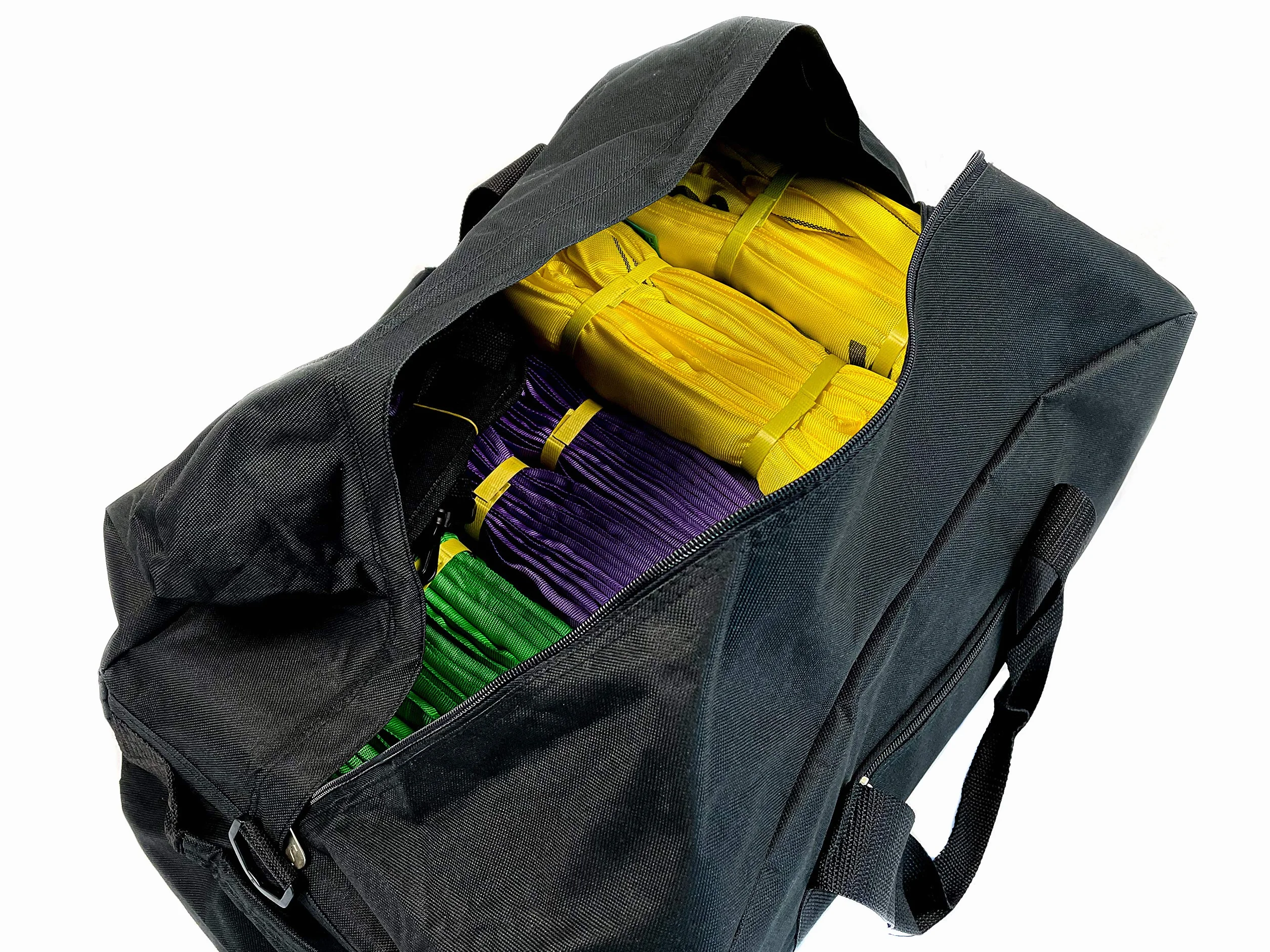 Dolezych Rundschlingen-Set 1000 - 3000 kg Tragfähigkeit, 20-teilig - Violett / Grün / Gelb