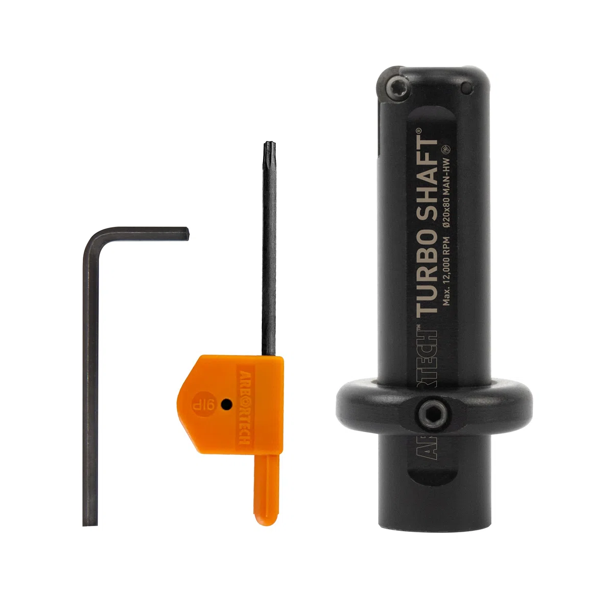 ARBORTECH TURBO Shaft | Ø 20 mm Fräsaufsatz für Winkelschleifer zur Holzbearbeitung | IND.FG.500