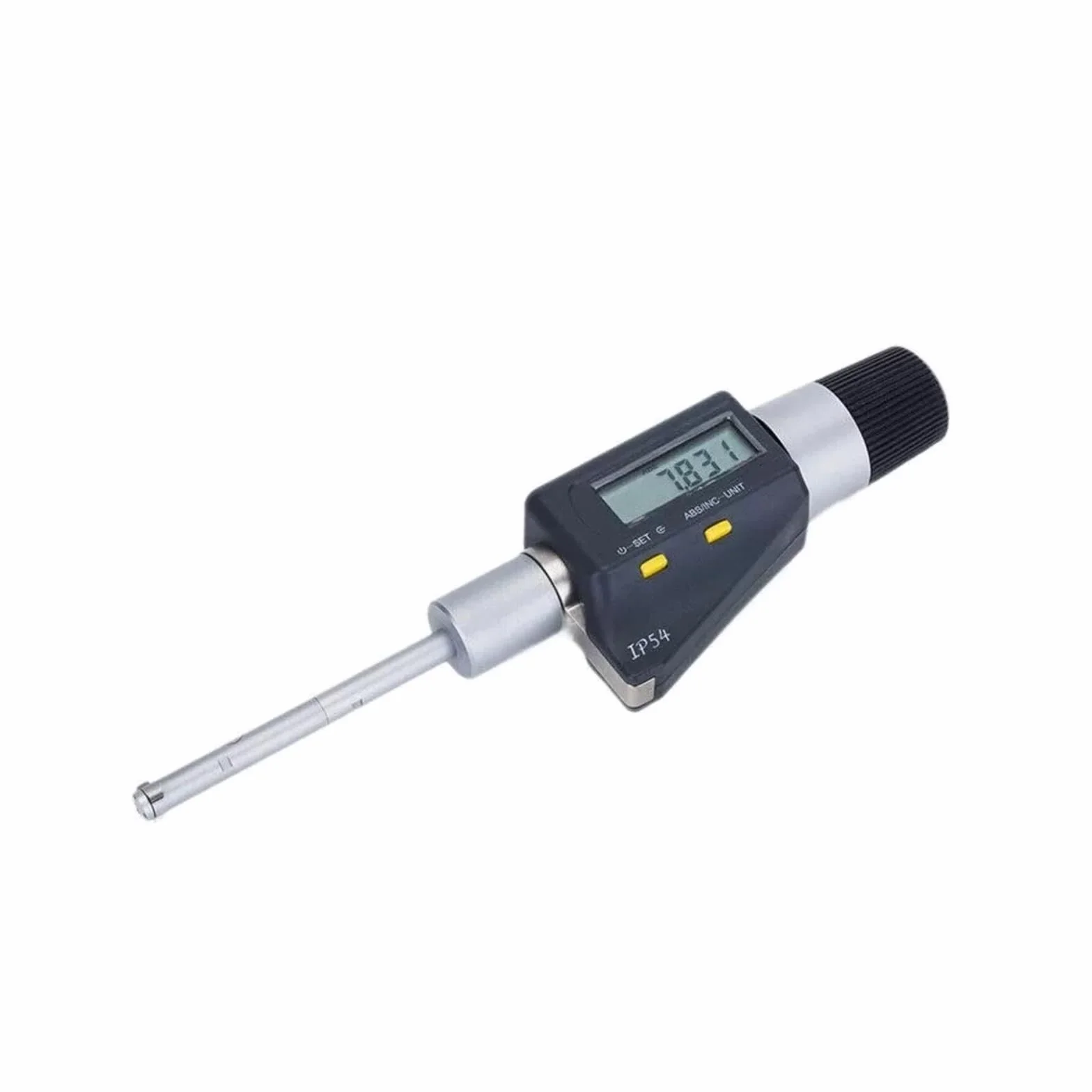 Dreipunkt-Innendurchmesser-Mikrometer Digitale Dreipunkt-Innenmessschraube, Messbereich 2–50 mm, Auflösung 0,001 mm, Innenmessschraube, mit Einstellring (Color : 5-6mm)