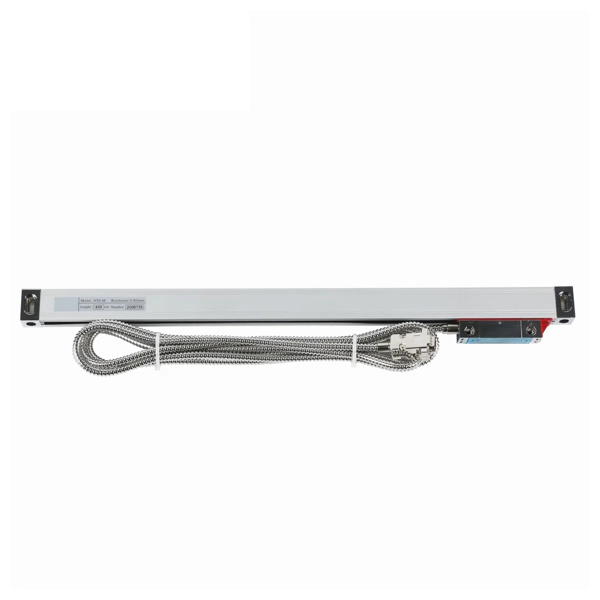 Mill Dro Hochpräziser 0,005-mm-Schlank-Linearmaßstab TTL 50 100 150 200 250 300 350 400 mm 20 x 28 mm Kleiner Linear-Encoder-Gitter-Lineal-Sensor mit starker Anti-Interferenz-Fähigkeit(250mm travel)