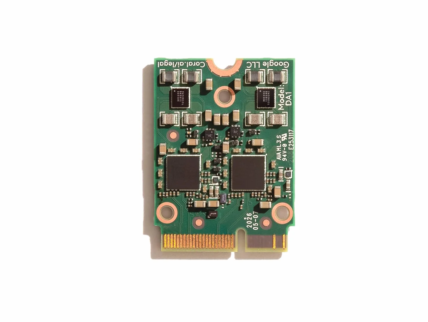 Coral M.2 Accelerator mit Dual Edge TPU ..