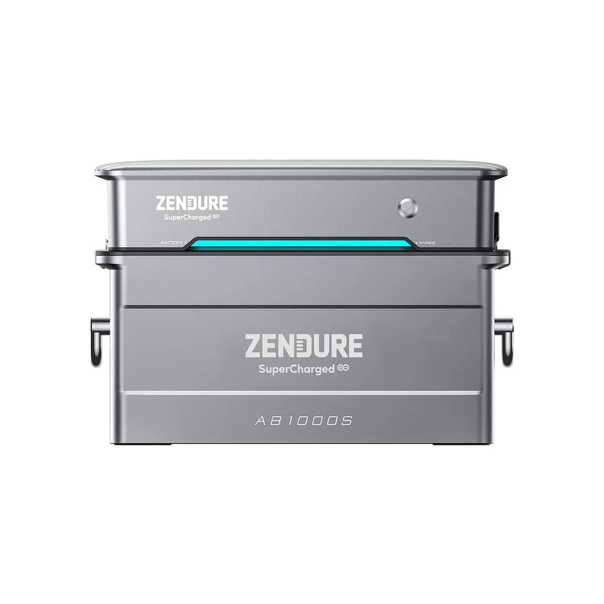 Zendure SolarFlow Balkonkraftwerk mit Speicher, Hyper 2000 mit 1800W Solar Eingang, Bidirektionales 1200W AC-Laden, Eingebaute Mikrowechselrichter, 1200W Ausgang, TOU, AB1000S 960Wh LiFePO4 Akku