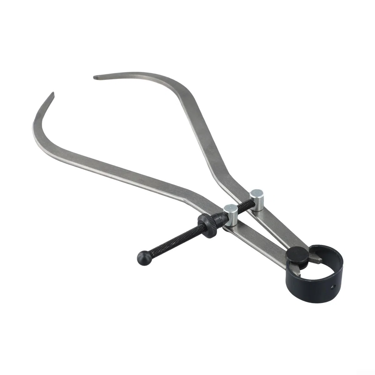 Tragbarer externer Messschieber für Drechseln, Karbonstahl, Messwerkzeug, präzises Messgerät, geeignet für Holzdrehmaschinen und Drehanwendungen (200 mm)
