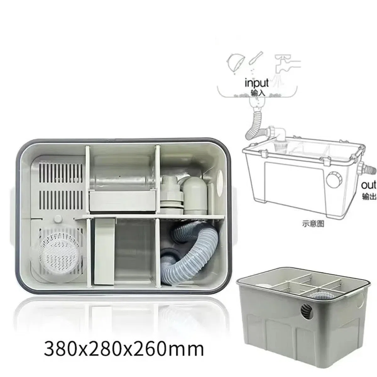 Labor Gips Filter Stein Gips Pulver Falle Filter Gips Sedimentat Tank BB